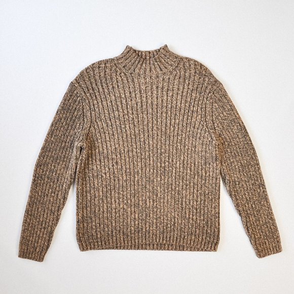 Vintage GAP Cotton Knit Mock-neck Sweater - Picture 1 of 7